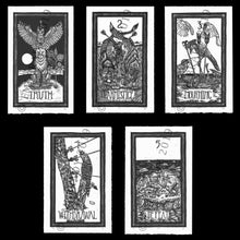 Brady Tarot Linocut Prints
