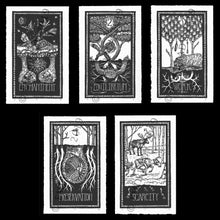 Brady Tarot Linocut Prints