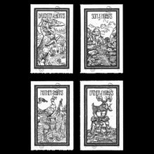 Brady Tarot Linocut Prints