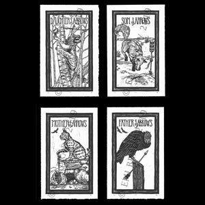 Brady Tarot Linocut Prints