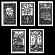 Brady Tarot Deck and Linocut Print Bundle
