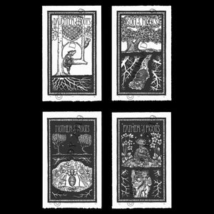Brady Tarot Deck and Linocut Print Bundle