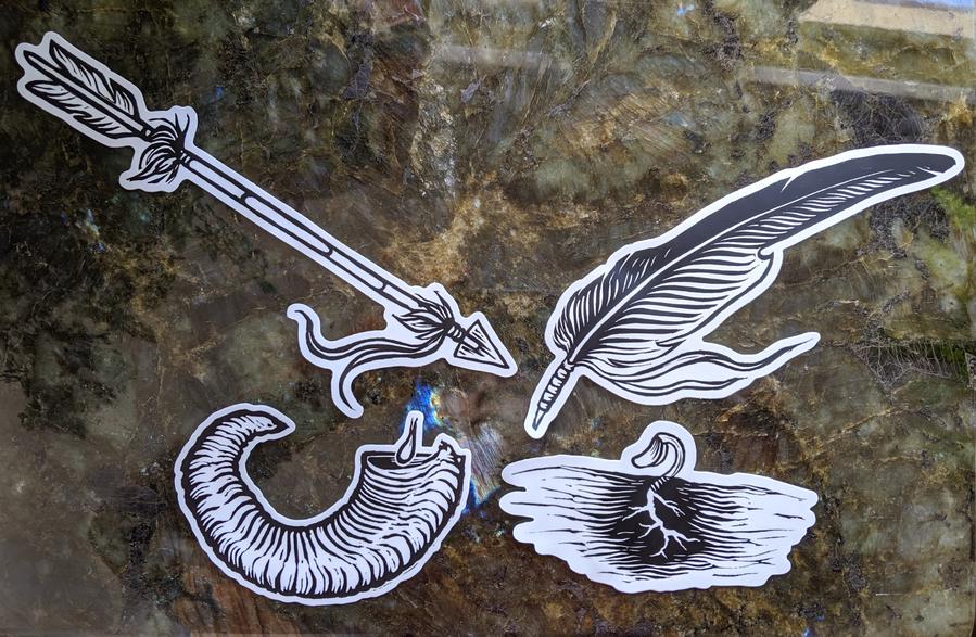 Vinyl Stickers – Brady Tarot